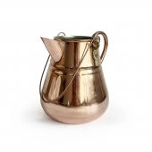 Shark Anatolia Bakır İrlanda Vazo Sürahi - 6