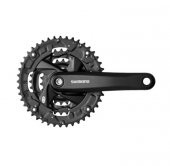 SHIMANO Bisiklet Aynakol FC-M371 9-vites Uyumlu 175,0 mm 44-32-22D Siyah Orta Dişli - 2