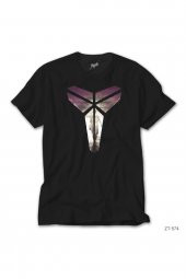 Kobe Bryant Logo 4 Siyah Tişört 4XL - 1
