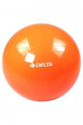 Delta 75 Cm Dura-Strong Deluxe Turuncu Pilates Topu (Pompasız) - 1