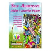 100 Adet 10x15cm  Sticker Yapışkanlı Etiket Kağıdı inkjet - la... - 1