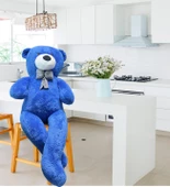 SOLE 175 cm Papyonlu DEV Boy Peluş Ayı - % 100 YERLİ - 5