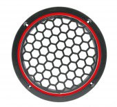 Garaj Dünyası Kırmızı Neon Ledli 20 Cm 2’li Hoparlör Kapağı thumbnail 1