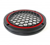 Garaj Dünyası Kırmızı Neon Ledli 20 Cm 2’li Hoparlör Kapağı thumbnail 2