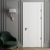 Teta Home Madra Amerikan Panel Kapı  87x203 18/21 Oda Beyaz - 1