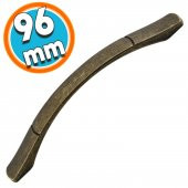 Mobilya Mutfak Dolabı Çekmece Dolap Kapak Kulpu Kulbu Antik Sarı 96 mm Metal Kulp - 1