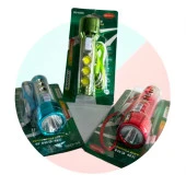 Ultra Güçlü Usb Şarjlı Mavi El Feneri Kamp Feneri Avcılık Feneri - 3