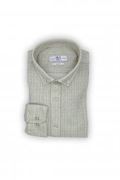 TREND DAR KALIP SPOR DEKOR DESENLİ GÖMLEK thumbnail 1