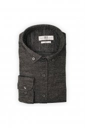 SVR RETRO ZEMİN DEKOR SLİM LİKRA TREND GÖMLEK thumbnail 1