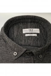 SVR RETRO ZEMİN DEKOR SLİM LİKRA TREND GÖMLEK thumbnail 2