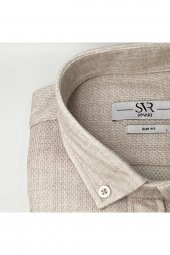 TREND DAR KALIP SPOR DEKOR DESENLİ GÖMLEK thumbnail 6