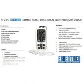 ROOVJOY ERKENTMED COMBO TENS EMS MASAJ CİHAZI RC4-A ŞARJLI - 2