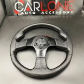 Spor Direksiyon Noktalı Deri 32Cm Momo Tip - Yarış Spor Direksiyonu - 5