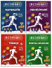 Newton 7. Sınıf Matematik + Fen Bilimleri + Türkçe + Sosyal Kondisyon Denemeleri 4 Kitap - 1