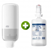 1 Ad. Tork Köpük Sabun Dispenseri Beyaz 561500 + 1 Litre Tork Köpük Sabun Premium Hediyeli - 1