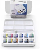 Winsor Newton Cotman 12'li Pocket Brush Sulu Boya Seti thumbnail 1