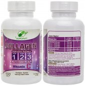 Yurdavit Set 100 Tablet Vitamin C Vitamini 1000 Mg Hydrolyzed Kolajen Tip 1-2-3 Hyaluronik Asit - 3
