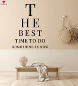 Oturma Odası, Ofis, Dükkan Duvar Sticker Yazı Yer Motivasyon Alıntı Sözler Çıkartmalar thumbnail 1