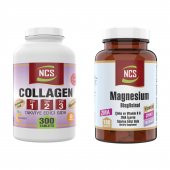 Ncs Collagen Type 1-2-3   Zma Magnezyum Bisglisinat Magnesium 180 Tablet Çinko Vitamin B6 Folic Acid thumbnail 1