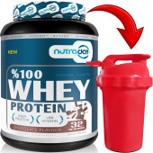 Nutraday Whey Protein 976 gr Protein Tozu 24 gram Protein 32 Servis Shaker Hediyeli - 1