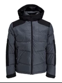 JACK JONES Erkek Kapüşonlu Su Geçirmez Mont 12239001 - 7