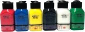 Artdeco Akrilik Boya Set Canlı Renkler 6 x 75ml 070I - 4