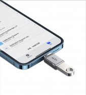 LinkTech O198 USB - iPh Lightning OTG Dönüştürücü Çevirici Metal Adaptör - 2