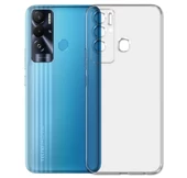 FitCase Tecno Pova Neo Kılıf Kamera Korumalı Silikon Şeffaf Arka Kapak - 1