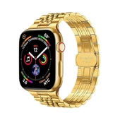 Apple Watch 38 40 41 mm Uyumlu RLX Metal Kordon - 7