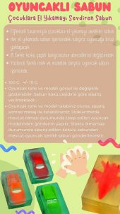 Portakal Kokulu Oyuncaklı Çocuk Sabun 100 G thumbnail 5