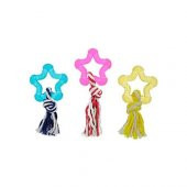 Flamingo Renkli Yıldız ipli Oyuncak 8 cm - 1