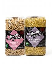 Organik Bulgur 1 kg ve Organik Nohut 1 kg - 1