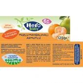 Hero Baby 125 Gr Muzlu Mandalinalı Armutlu 5560-01 - 10