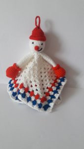 Kardan Adam Uyku Arkadaşı Amigurumi Organik Oyuncak - 2