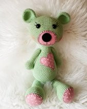 Ayıcık Bombo Amigurumi Organik Oyuncak - 1
