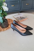 036 450 Topukla Kadın Sivri Burun 6 cm Topuklu Stiletto - 3