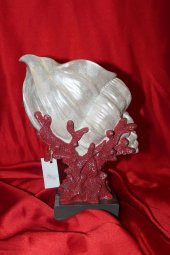 Biblo İstiridye Şhel Deniz Kabuğu İnci Elişi Hand Made Shel thumbnail 8