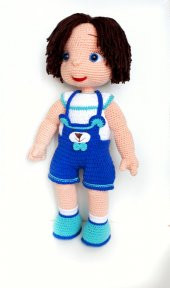 Deniz Bebek Amigurumi Organik Oyuncak - 1