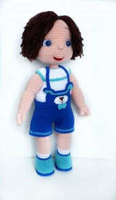 Deniz Bebek Amigurumi Organik Oyuncak - 2