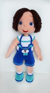 Deniz Bebek Amigurumi Organik Oyuncak - 3