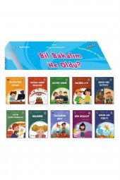 Bil Bakalım Ne Oldu 10lu Okuma Seti + 24lü Boya Kalemi - 1