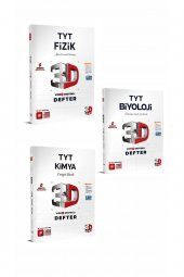 TYT FİZİK-KİMYA-BİYOLOJİ DEFTER - 1