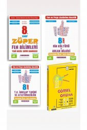 8.Sınıf Fen-Din-İnkılap Soru Bankası+Görsel Okuma - 1