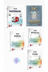 Tyt Matematik Soru Kitabı & Fizik & Kimya & Biyoloji Denemeler - 1