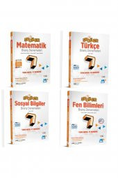 Matematik, Türkçe, Sosyal Bilgiler, Fen Bilimleri Branş Denemeleri - 1