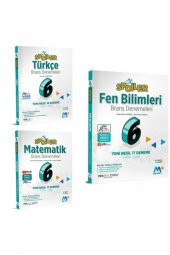 Türkçe, Matematik, Fen Bilimleri Branş Denemeleri - 1