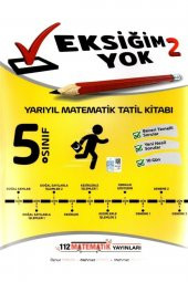 5. Sınıf Matematik Eksiğim Yok 2. Yarıyıl Tatil Kitabı Klp - 1