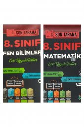8. Sınıf Matematik+ Fen Bilimleri Çek Uygula Testleri - 1