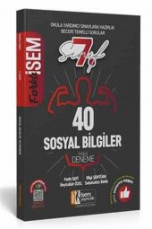2020 Farklı Isem 7. Sınıf Sosyal Bilgiler Tamamı Çözümlü 40 Fasikül Deneme - 1