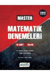 Tyt Master 15 Matematik Denemeleri - 1